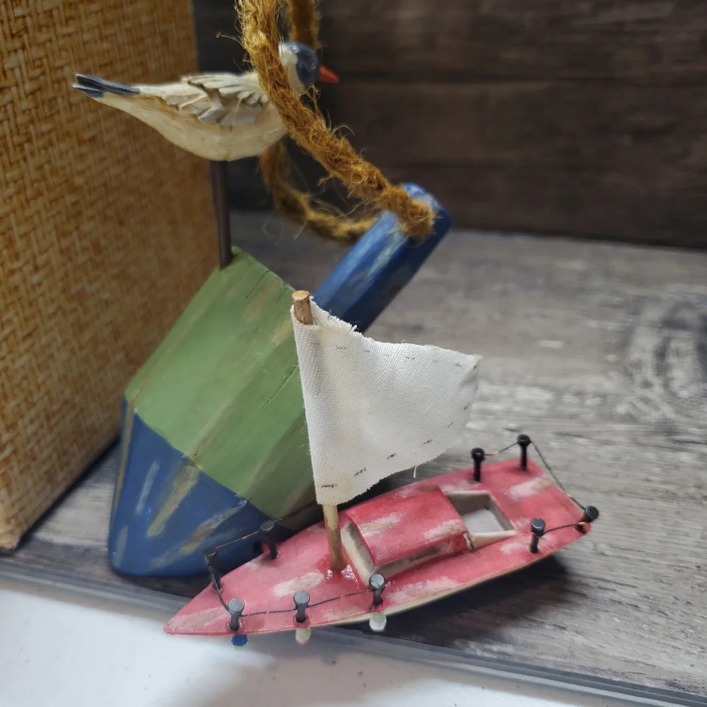 Nautical Buoy Paperweight - Ocean Point‎ Ship Boat Seagull Booie Ornament